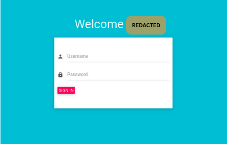 Login interface reached during traversal of the exposed application directories